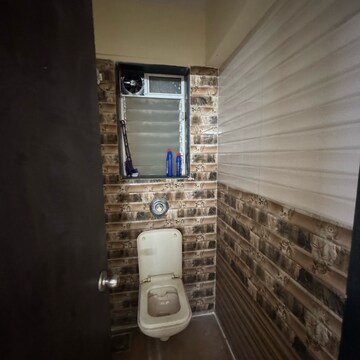 Bathroom in 1 BHK Apartment at Bhandup West – for Rent