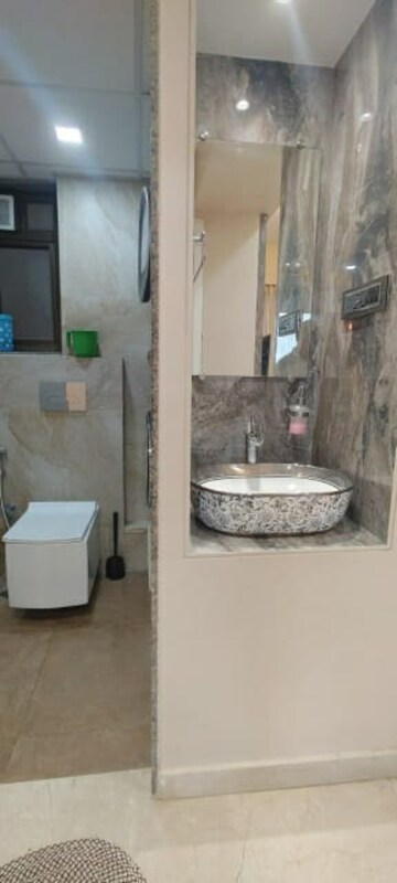 Bathroom in 3 BHK Apartment at Kanakia Silicon Valley, Powai – for Rent
