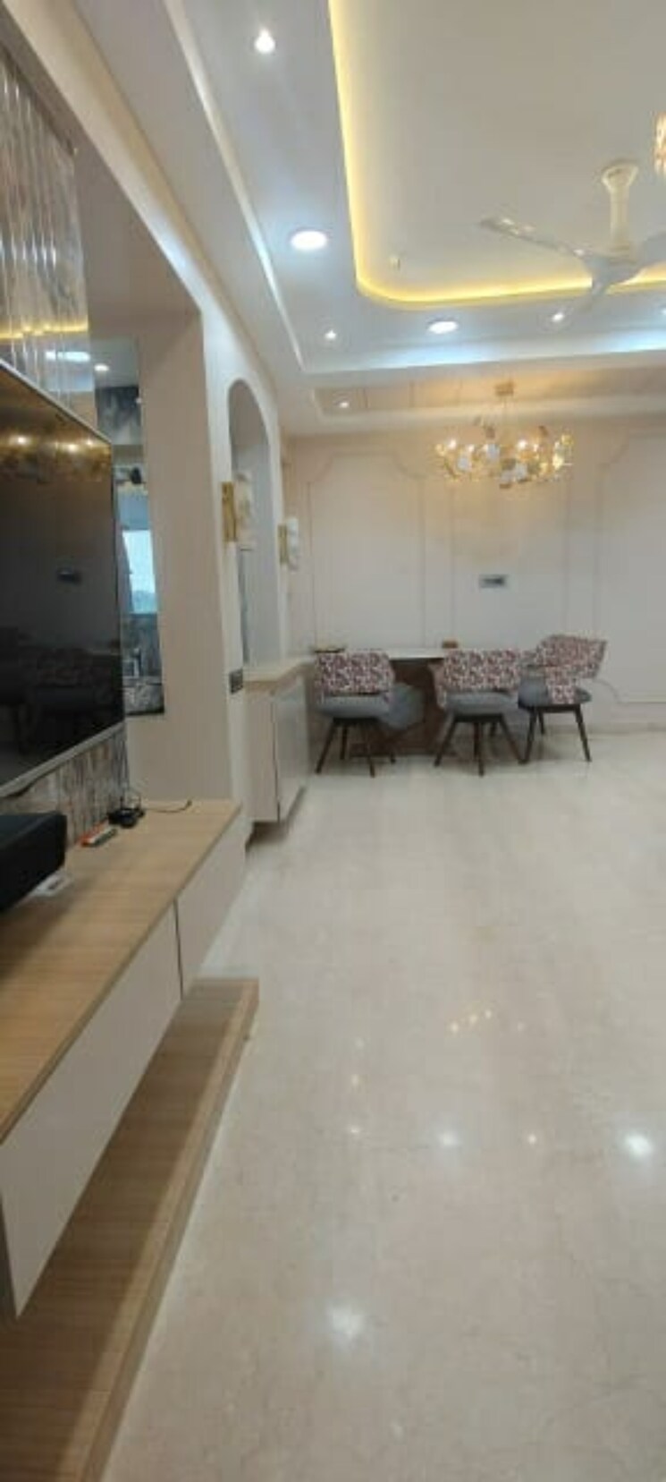 Living Room, kanakia-silicon-valley 3 Bedroom 986 Sq.Ft. Apartment In Powai Mumbai 9295020