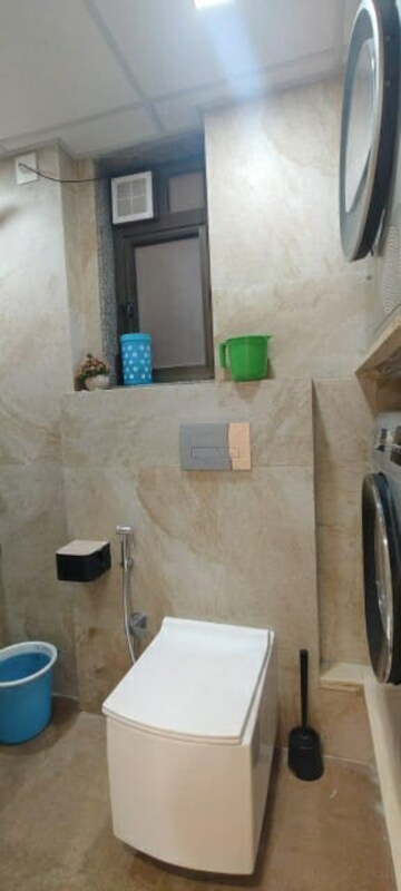 Bathroom in 3 BHK Apartment at Kanakia Silicon Valley, Powai – for Rent