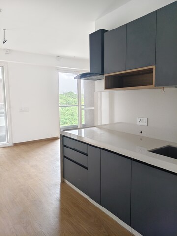 Kitchen in Studio Apartment at Gera World of Joy, Kharadi – for Rent