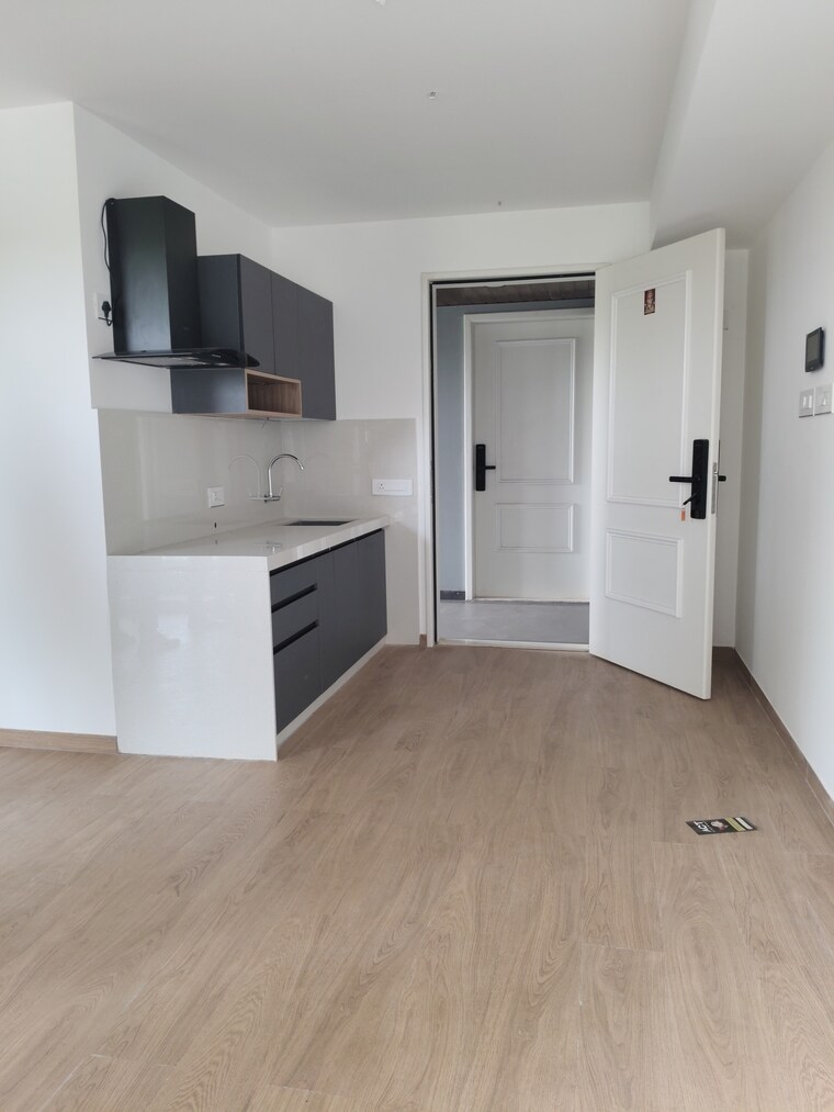 Kitchen, gera-world-of-joy Studio 500 Sq.Ft. Apartment In Kharadi Pune 9295021