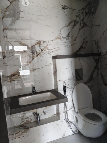 Bathroom in Studio Apartment at Gera World of Joy, Kharadi – for Rent