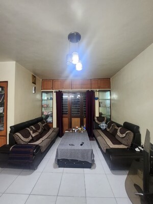 Living Room in 2 BHK Apartment at Pride Regency, Viman Nagar – for Rent