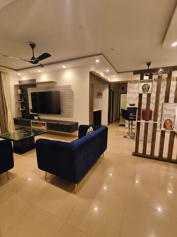 Living Room in 3 BHK Apartment at DLF Westend Heights New Town, Akshayanagar – for Sale