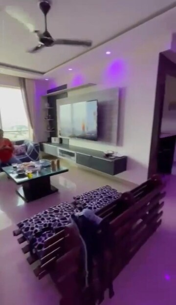 Living Room in 3 BHK Apartment at DLF Westend Heights New Town, Akshayanagar – for Sale