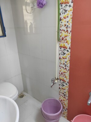 Bathroom in 2 BHK Apartment at Kachnar CHS Vasant Vihar, Vasant Vihar – for Rent