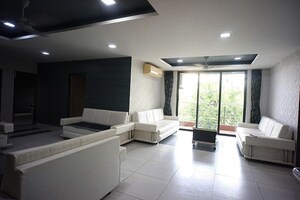 Living Room in 4 BHK Apartment at Navrangpura – for Sale