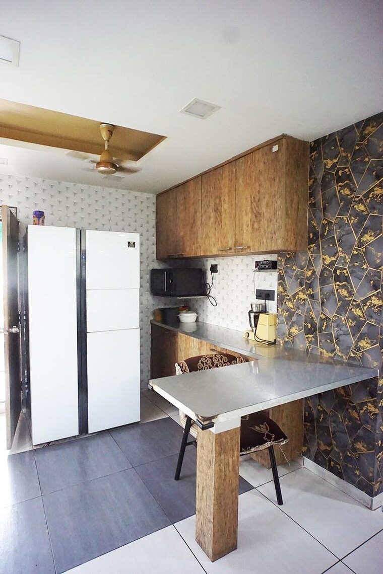 Kitchen, navrangpura 4 Bedroom 2160 Sq.Ft. Apartment In Navrangpura Ahmedabad 9295103