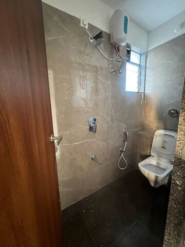 Bathroom in 1 BHK Apartment at Rachana Enclave, Kharghar Sector 34c – for Rent