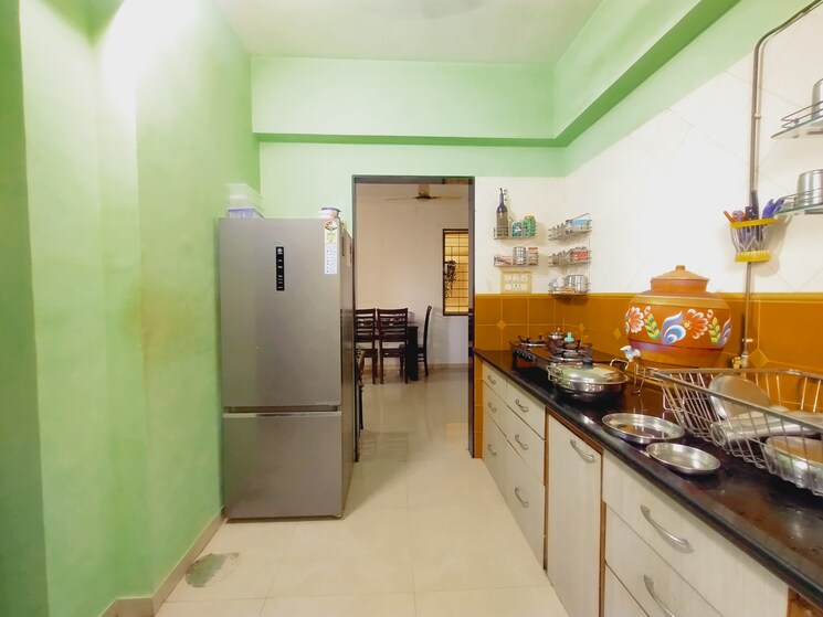 Kitchen, neelkanth-palms 3 Bedroom 999 Sq.Ft. Apartment In Kapur Bawdi Thane 9295120