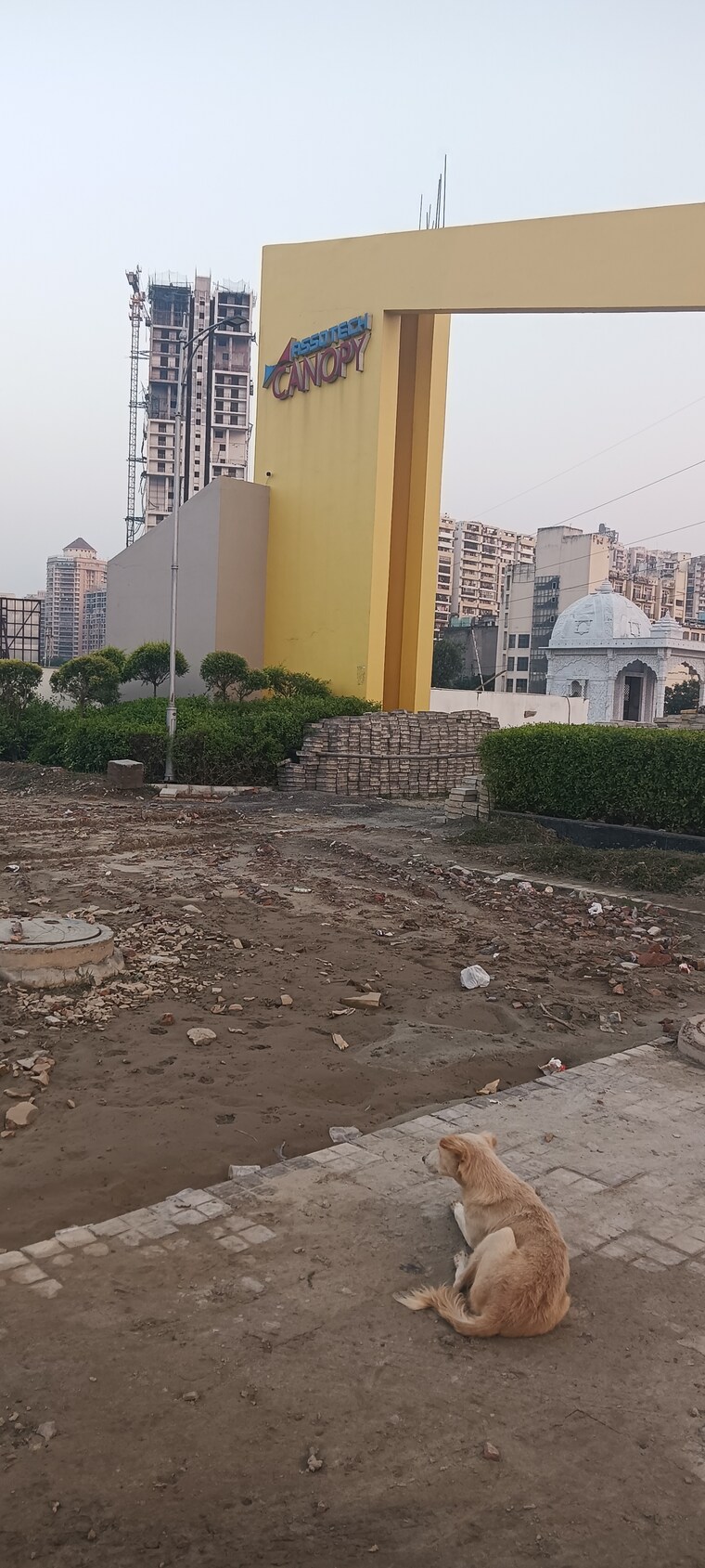 Exterior View, crossing-republik  100 Sq.Yd. Plot In Crossing Republic Ghaziabad 9295163