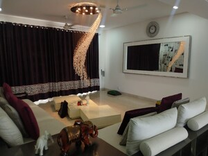 Living Room in 4 BHK Apartment at Abw La Lagune, Sector 54 – for Rent