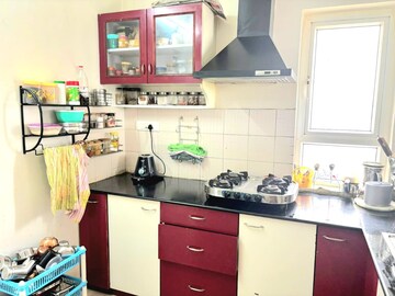 Kitchen in 3 BHK Apartment at Aparna Sarovar, Nallagandla – for Sale