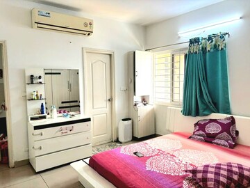Bedroom in 3 BHK Apartment at Aparna Sarovar, Nallagandla – for Sale