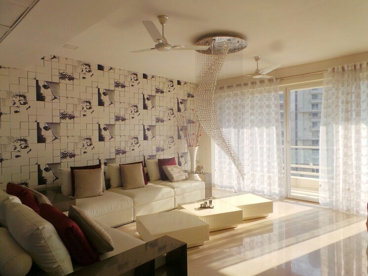 Living Room, abw-la-lagune 4 Bedroom 3160 Sq.Ft. Apartment In Sector 54 Gurgaon 9295190