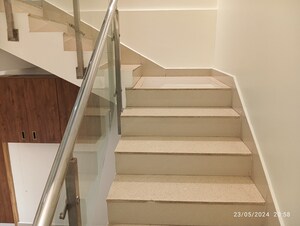 Staircase in 4 BHK Apartment at Banjara Hills – for Rent