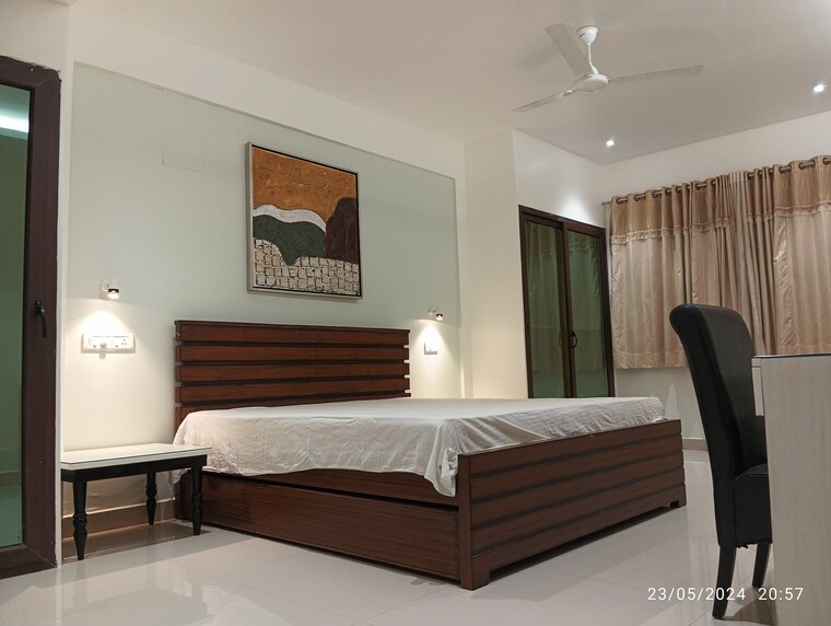 Bedroom, banjara hills 4 Bedroom 3500 Sq.Ft. Apartment In Banjara Hills Hyderabad 9295186