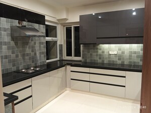 Kitchen in 4 BHK Apartment at Banjara Hills – for Rent