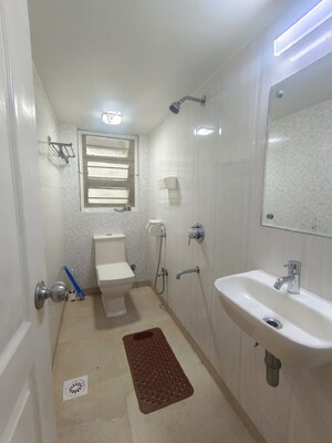 Bathroom in 2 BHK Apartment at Bandra West – for Rent