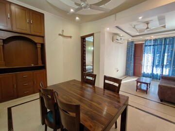 Living Room in 3 BHK Builder Floor at RWA Residential Society Sector 46, Sector 46 – for Rent