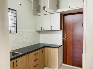 Kitchen in 2 BHK Builder Floor at Kondapur – for Rent