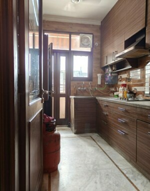 Kitchen in 2 BHK Builder Floor at East Patel Nagar – for Rent