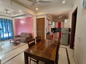 Kitchen in 3 BHK Builder Floor at RWA Residential Society Sector 46, Sector 46 – for Rent