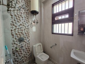 Bathroom in 3 BHK Builder Floor at RWA Residential Society Sector 46, Sector 46 – for Rent