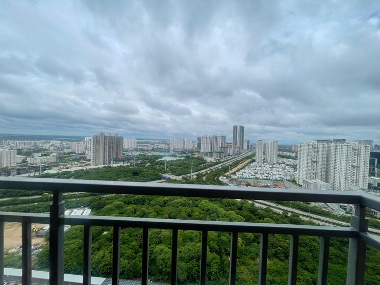 Balcony, rajapushpa-provincia 3 Bedroom 2335 Sq.Ft. Apartment In Narsingi Hyderabad 9294198