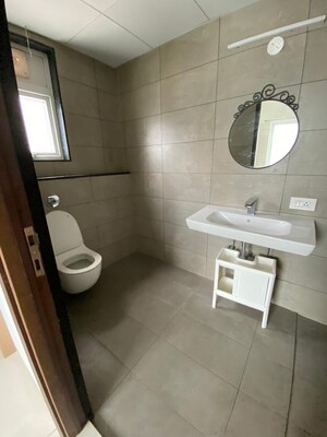 Bathroom in 4 BHK Villa at My Home Ankura, Tellapur – for Rent