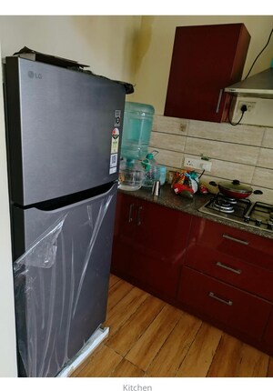 Kitchen in 1 BHK Builder Floor at Sahastradhara Road – for Rent