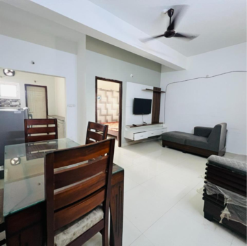 Kitchen in 2 BHK Builder Floor at Kondapur – for Rent