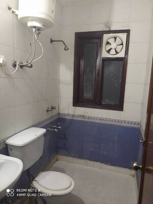 Bathroom in 3 BHK Builder Floor at Malviya Nagar – for Rent