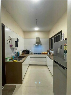 Kitchen in 3 BHK Apartment at Mittal Crest, Kalyani Nagar – for Rent