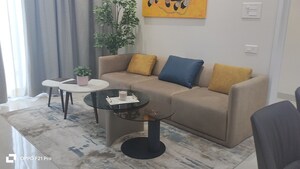 Living Room in 4 BHK Apartment at Brigade Gateway, Kokapet – for Sale