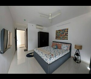 Bedroom in 1 BHK Apartment at Kothari Orchid, Viman Nagar – for Rent