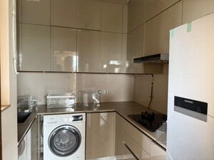 Kitchen in 2 BHK Apartment at Sadguru Garden CHS, Ghodbunder Road – for Rent