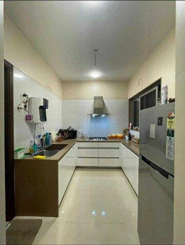Kitchen in 3 BHK Apartment at Fortaleza CHSL, Kalyani Nagar – for Rent