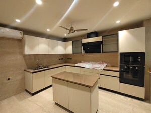 Kitchen in 3 BHK Builder Floor at Malviya Nagar – for Rent