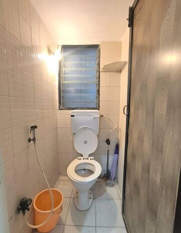 Bathroom in 1 BHK Apartment at Krishna Kunj CHS Bhayander East, Bhayandar East – for Rent