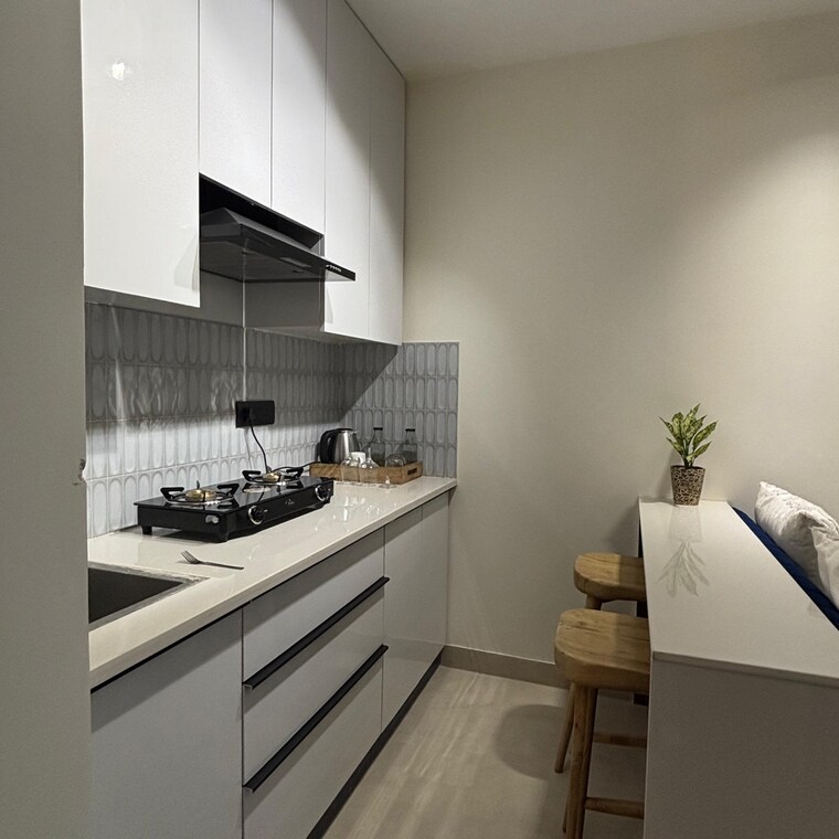 Kitchen, gurugram-cghs 1 Bedroom 650 Sq.Ft. Independent House In Sector 56 Gurgaon 9295473