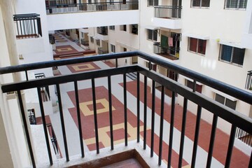 Balcony in 2 BHK Apartment at MJR Platina, Hosur Road – for Rent