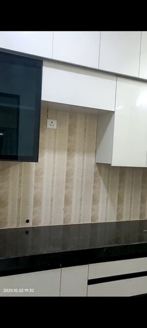 Kitchen in 2 BHK Apartment at Sheth Zuri, Laxmi Nagar – for Rent