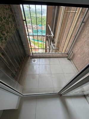 Balcony in 2 BHK Apartment at Amanora Future Towers, Hadapsar – for Sale