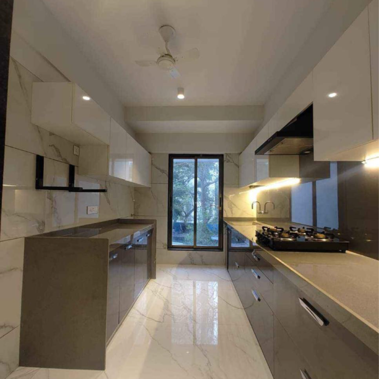 Kitchen, oxford-apartments-bandra-west 2 Bedroom 1000 Sq.Ft. Apartment In St. Peters Colony Mumbai 9295524