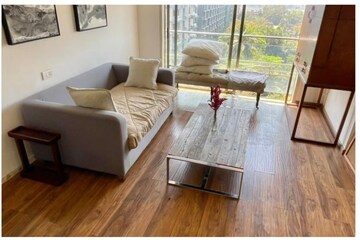 Living Room in 2 BHK Apartment at Jaycee Bhagtani Eternity, Andheri West – for Sale