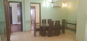 Dining area in 3 BHK Builder Floor at Veera Safdarjung Enclave, Safdarjung Enclave – for Rent