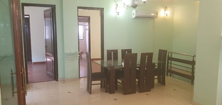 Dining area, veera-safdarjung-enclave 3 Bedroom 1700 Sq.Ft. Builder Floor In Safdarjung Enclave Delhi 9295624