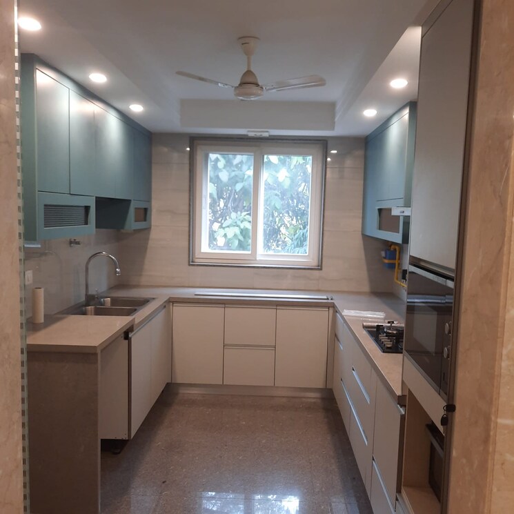 Kitchen, veera-safdarjung-enclave 3 Bedroom 1700 Sq.Ft. Builder Floor In Safdarjung Enclave Delhi 9295624